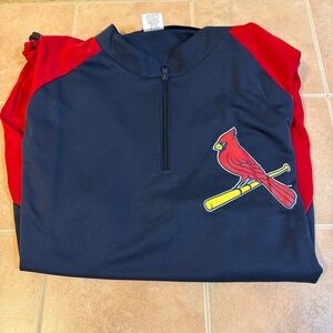 Men's Navy and Red Lightweight Jacket